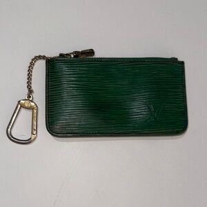 Louis Vuitton Epi Green Key Holder